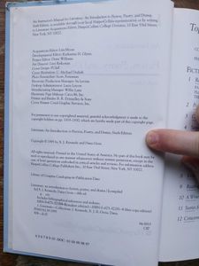 Literature: An Introduction to Fiction, Poetry, and Drama, Sixth Edition