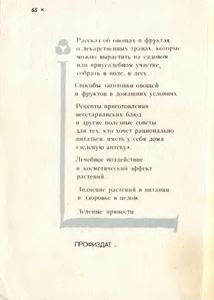 Из Леса И Огорода - От Весны До Зимы