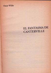 El Fantasma De Canterville