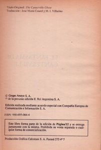 El Fantasma De Canterville