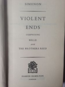 Violent Ends