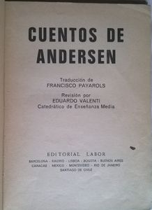 Cuentos De Andersen