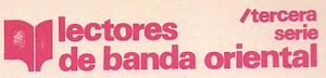 Lectores de Banda Oriental / tercera serie