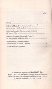 Cronistas y Testigos Del Siglo XIX