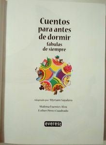 Cuentos Para Antes De Dormir: Fábulas De Siempre