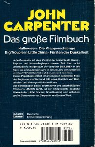 John Carpenter - Das Große Filmbuch