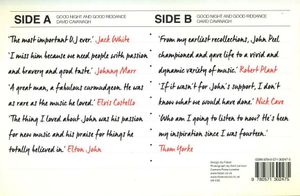 Good Night and Good Riddance: How Thirty-Five Years of John Peel Helped to Shape Modern Life