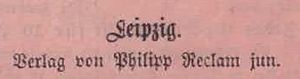 Philipp Reclam jun.