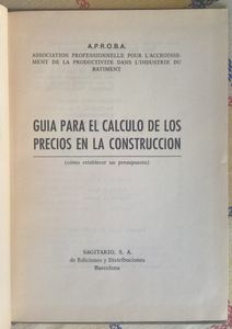 Guia Para El Calculo De Los Precios En La Construccion