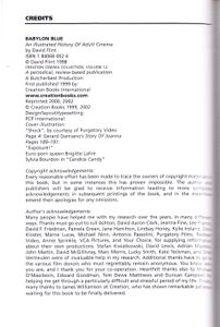 Babylon Blue: An Illustrated History of Erotic Cinema