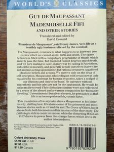 Mademoiselle Fifi and Other Stories