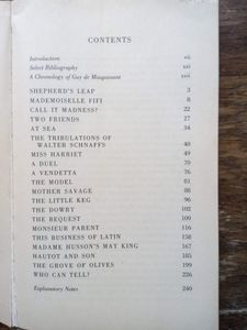 Mademoiselle Fifi and Other Stories