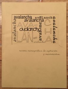 Héroes del Silencio: "Avalancha, Revista monográfica de agitación y movimiento"