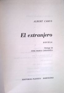 El Extranjero