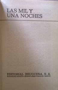 Las Mil Y Una Noches