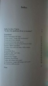 Frammenti (La Donna, L'Amore, La Poesia)