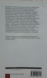 Il Rischio (Percezione, Simboli, Culture)