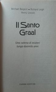 Il Santo Graal