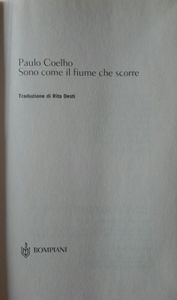 Sono Come Il Fiume Che Scorre (Pensieri E Riflessioni 1998-2005)