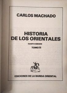 Historia De Los Orientales / Tomo II