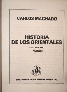 Historia De Los Orientales / Tomo III
