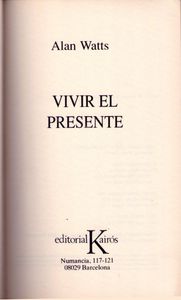 Vivir El Presente
