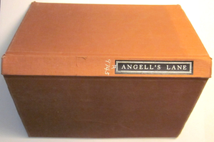 Angell's Lane: The History of a Little Street in Providence