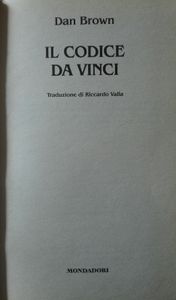 Il Codice Da Vinci