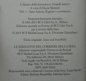 Ragione E Sentimento