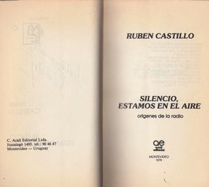 Silencio: Estamos En El Aire