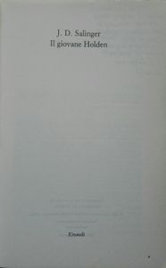 Il Giovane Holden