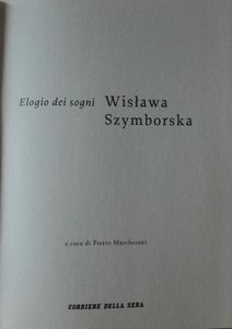Elogio Dei Sogni