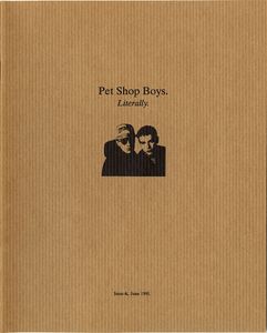 Pet Shop Boys. Literally. Issue 6, June 1991.