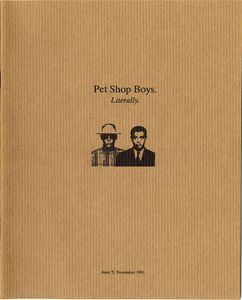 Pet Shop Boys. Literally. Issue 7, November 1991.