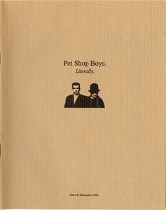 Pet Shop Boys. Literally. Issue 9, December 1992.