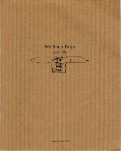 Pet Shop Boys. Literally. Issue 14, June 1995.