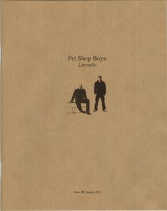 Pet Shop Boys. Literally. Issue 39, January 2013.