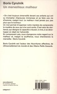Un merveilleux malheur