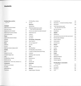Pet Shop Boys Catalogue