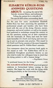 Questions and Answers on Death and Dying