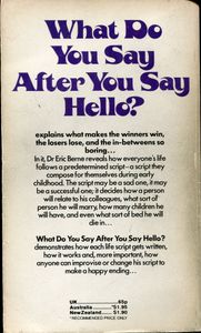 What Do You Say After You Say Hello?