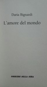L'Amore Del Mondo
