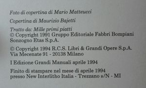 Il Libro Dei Primi Piatti