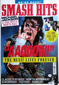 Smash Hits (Michael Jackson 52-page Special Tribute Issue)