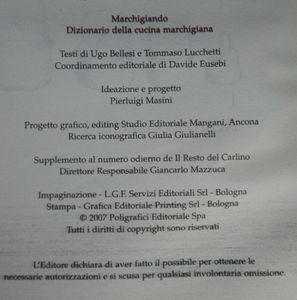 Marchigianando (Dizionario della Cucina Marchigiana) 1 Acanzio / Caciuni