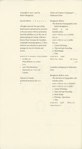 The Elements of Typographic Style (Second Edition)