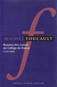 Resumo Dos Cursos Do Collège De France (1970-1982)