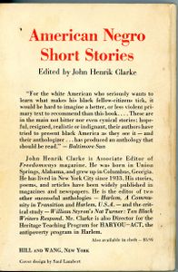 American Negro Short Stories