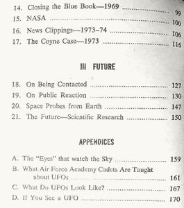 UFO’s Past Present & Future