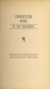 Dandelion Wine